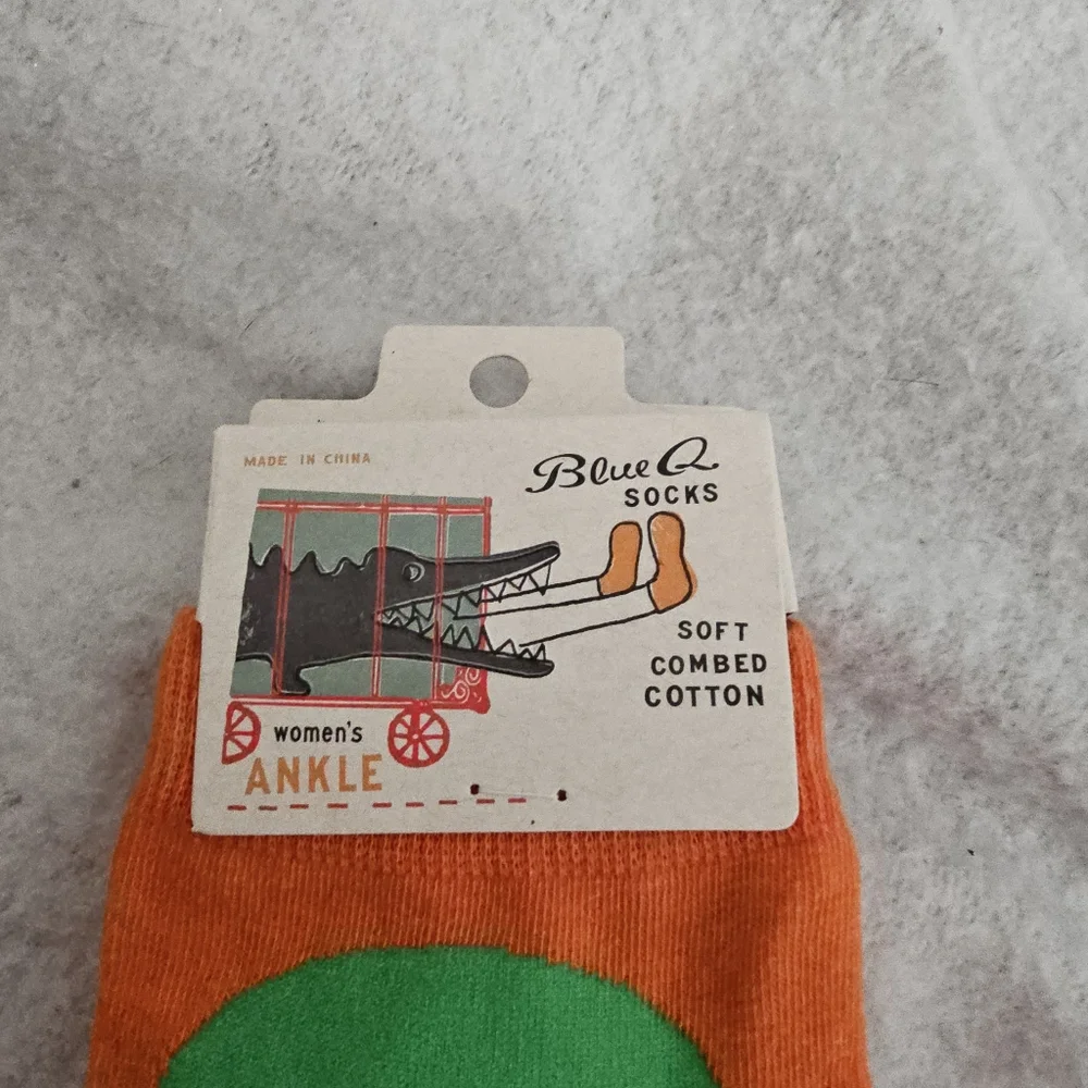Blue Q Go Around Me Traffic Light Novelty Women's Ankle Socks
